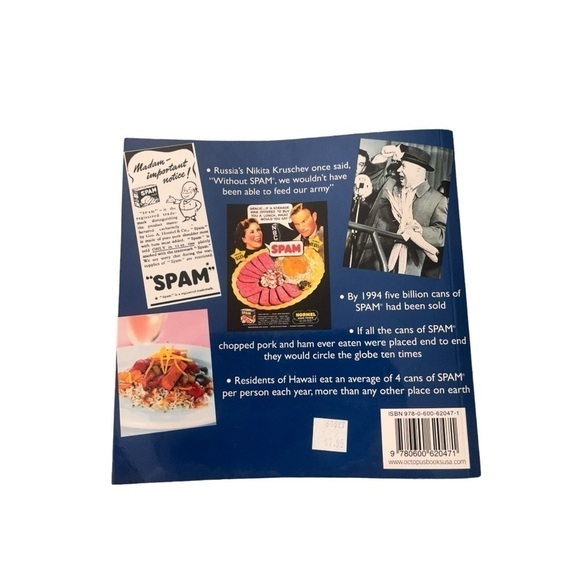 Spam food cookbook recipes paperback - Picture 2 of 2